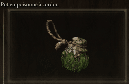 Image of the poisoned cord pot in Elden Ring