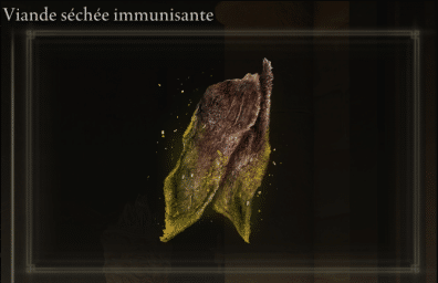 Изображение иммунизации вяленого мяса в Elden Ring