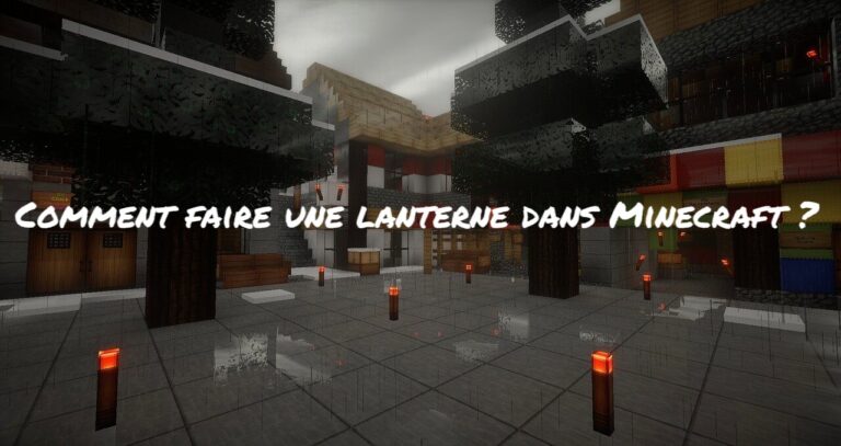 Comment faire une lanterne dans Minecraft ? - Alucare