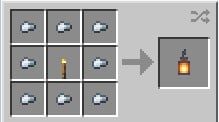 Crea una linterna en Minecraft 
