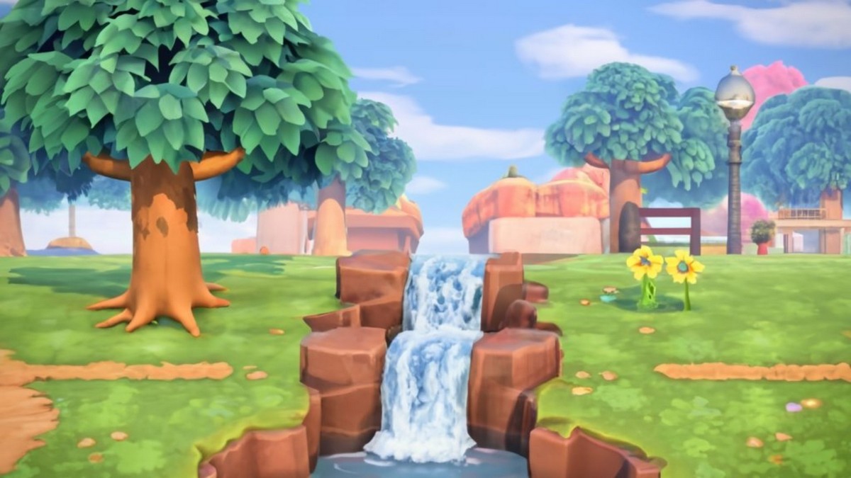 Idée de décoration avec vallée dans Animal Crossing en image 