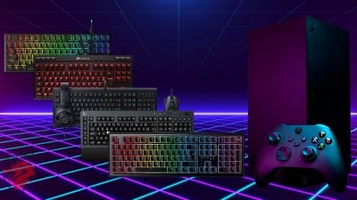 Image illustration for our article "The best keyboards for xbox series X".