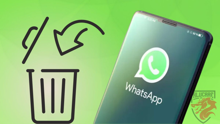 Illustration for our article "Where is the WhatsApp recycle garbage can?