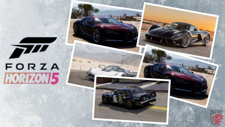 Hvad er de hurtigste biler i Forza Horizon 5?