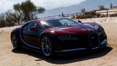 Bugatti Chiron del 2018 in Forza Horizon 5