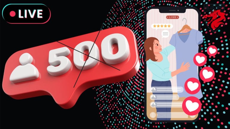 Ilustración para nuestro artículo "Tuto comment faire un live sans les 500 abonnés TikTok".