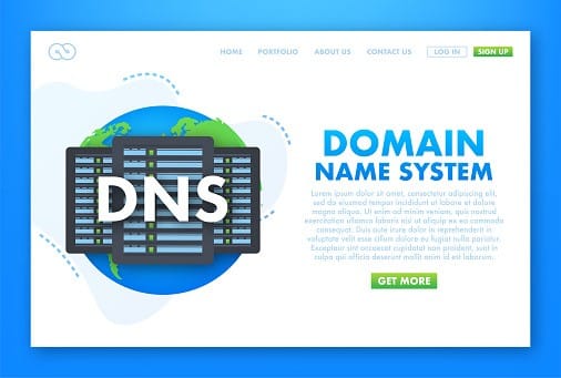 图示 DNS 服务器