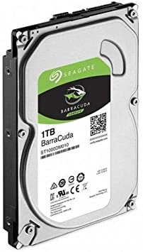 Sekundær harddisk: Seagate Barracuda 1TB