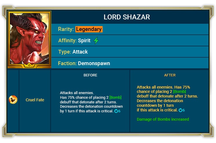 Lord Shazar de RSL