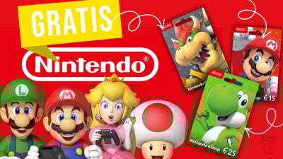 Бесплатная подарочная карта nintendo switch, где получить