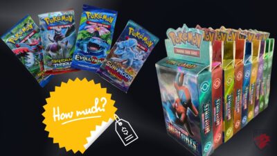 Illustration for our article "How much does a Pokémon booster cost?
