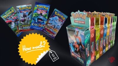 Illustrazione per il nostro articolo "Quanto costa un booster Pokémon?