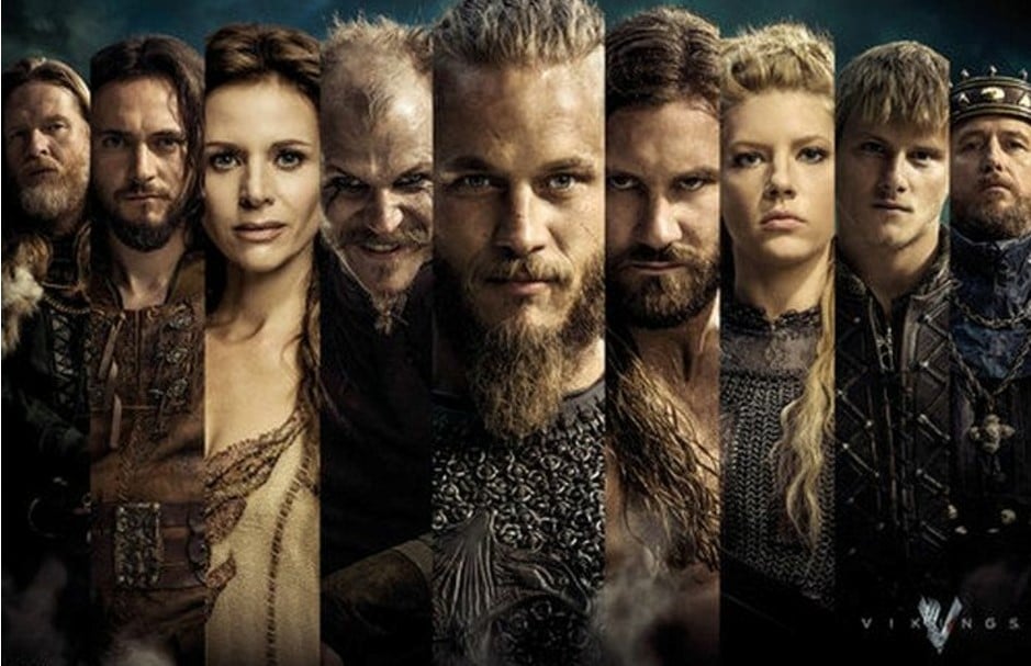 Главные герои сериала «Викинги» (сезоны 1–6).