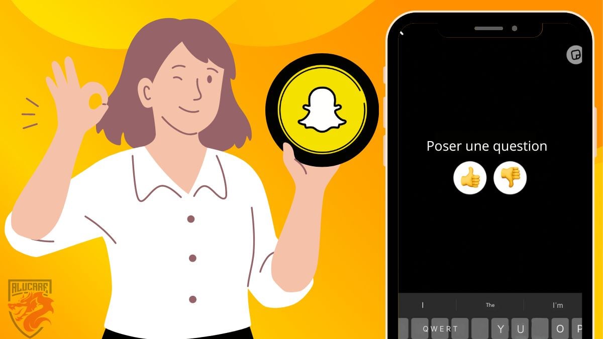 Illustration en image pour notre article "Comment faire un sondage sur Snapchat ?"