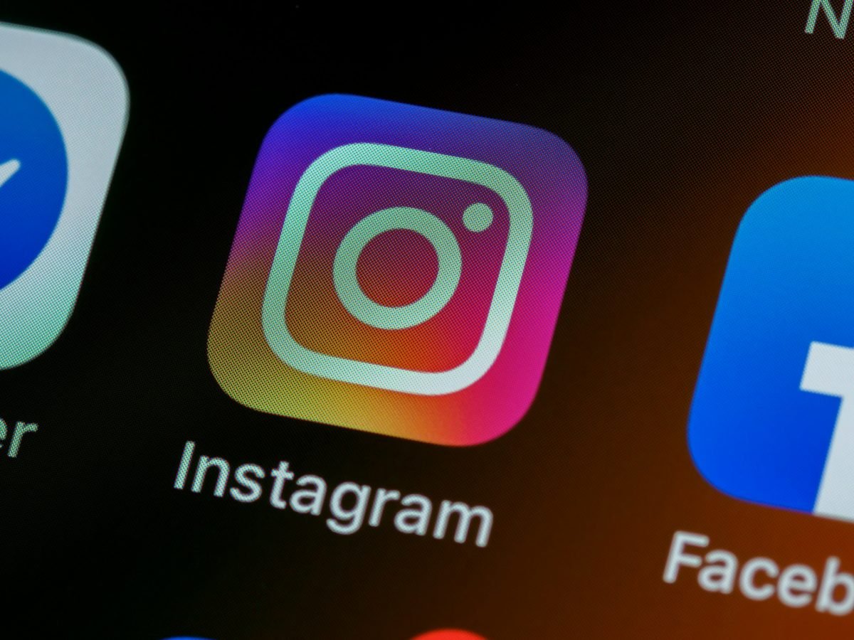Le logo du réseau social Instagram