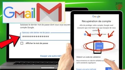 Comment retrouver le mot de passe de mon adresse Gmail