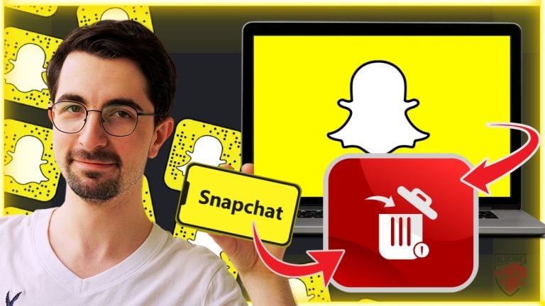 Иллюстрация того, как удалить аккаунт Snapchat (Снэпчат)