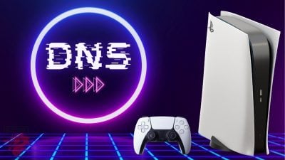 Ilustração para o nosso artigo "Quais são os melhores e mais rápidos DNS para a PS5?