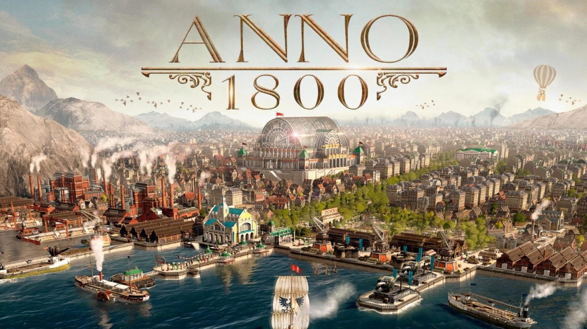 Обложка игры «Anno 1800» для ПК