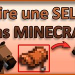Illustration pour Faire une selle dans Minecraft | Image prise sur Internet