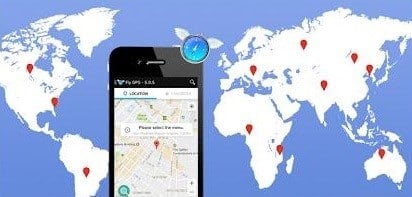 Иллюстрация поддельных GPS