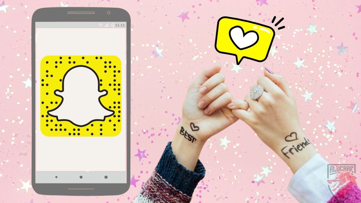Bildillustration zu unserem Artikel "Wie funktionieren beste Freunde auf Snapchat".