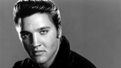 Fotografia do famoso artista Elvis Presley