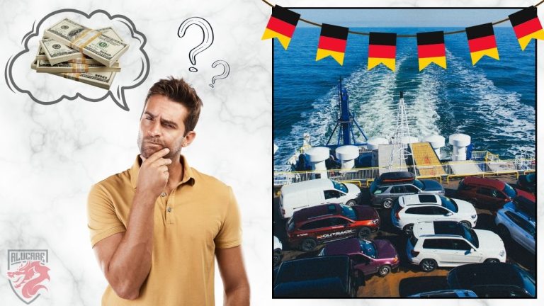 Illustration til vores artikel "Hvor meget koster det at importere en bil til Tyskland?