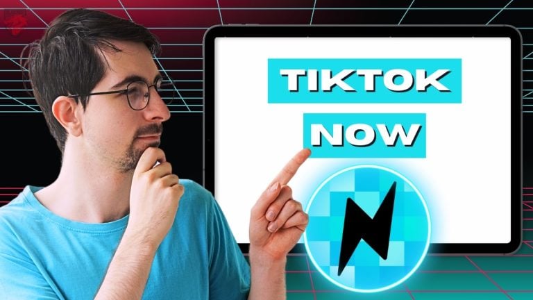 Иллюстрация Tiktok Now