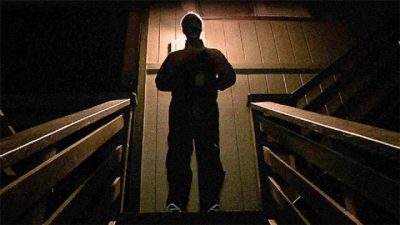 Image showing Creep, a serial killer movie on Netflix