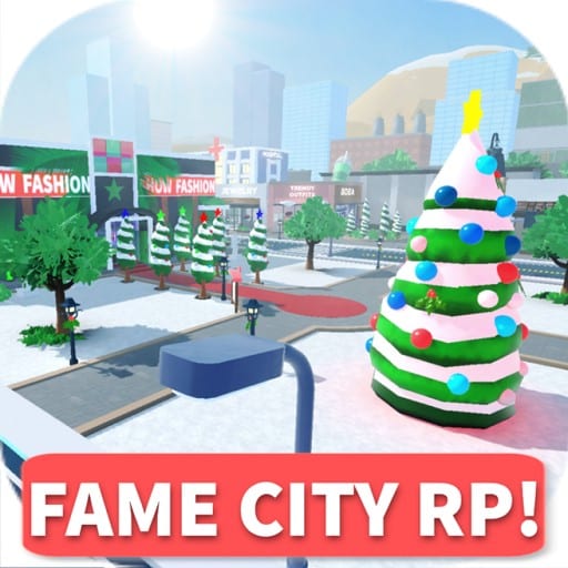 Fame City ícone do jogo roblox 