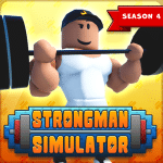 Значок мини-игры Strongman Simulator roblox 