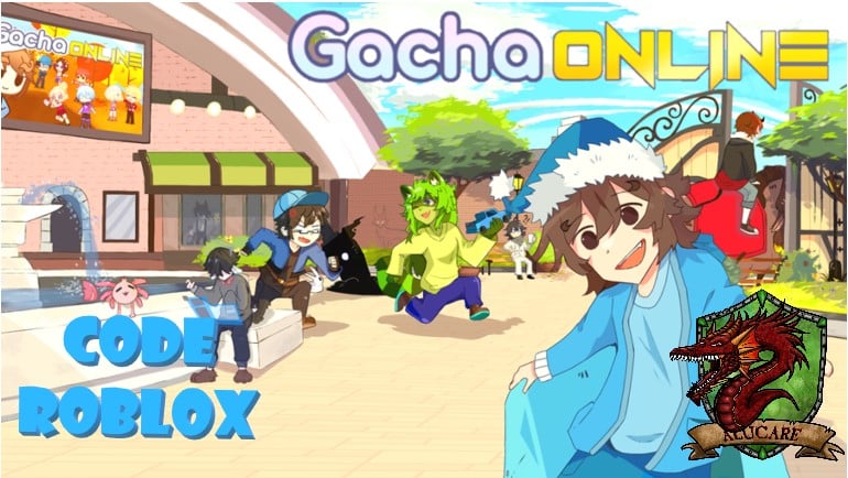 Roblox codes on the Gacha Online mini game 