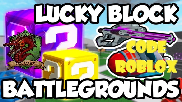 Codes Roblox sur le mini jeu LUCKY BLOCK Battlegrounds 