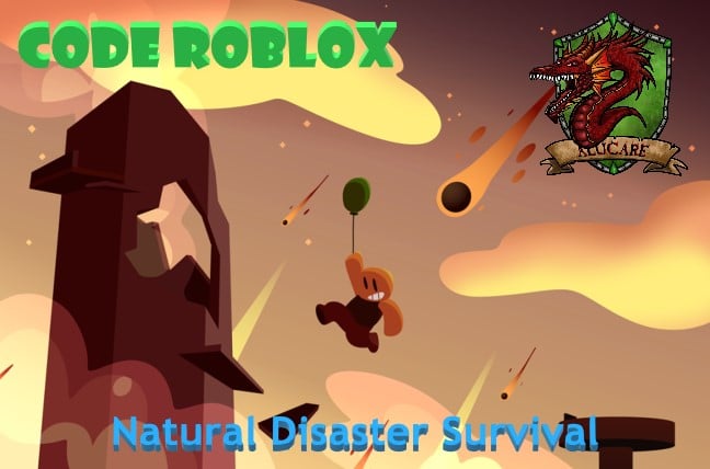 Códigos Roblox do Minijogo de Sobrevivência a Desastres Naturais