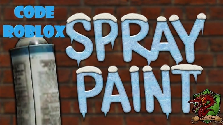 Roblox codes on the Spray Paint mini game! 