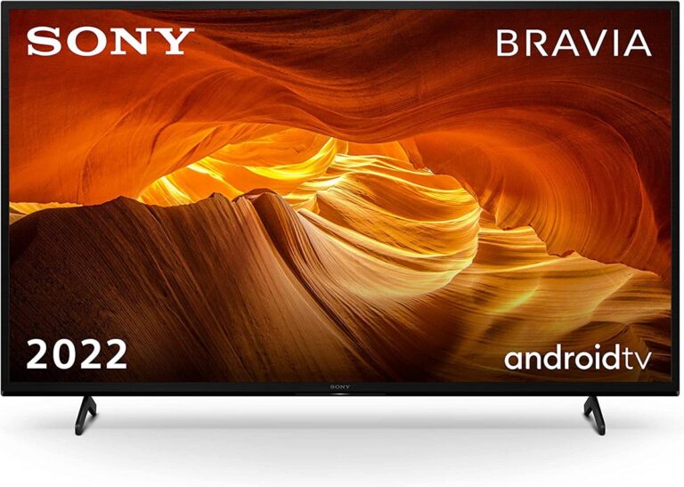 Imagem de uma TV Sony Bravia — KD-43X72K