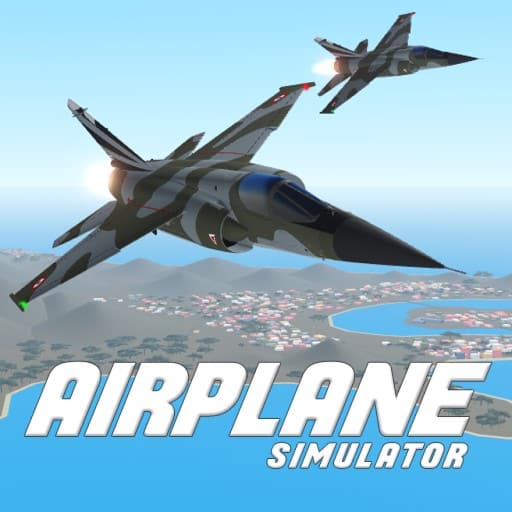 Ícono del mini juego Roblox Airplane Simulator 
