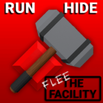 Ikon dari mini-game roblox Melarikan Diri dari Fasilitas (Flee the Facility)