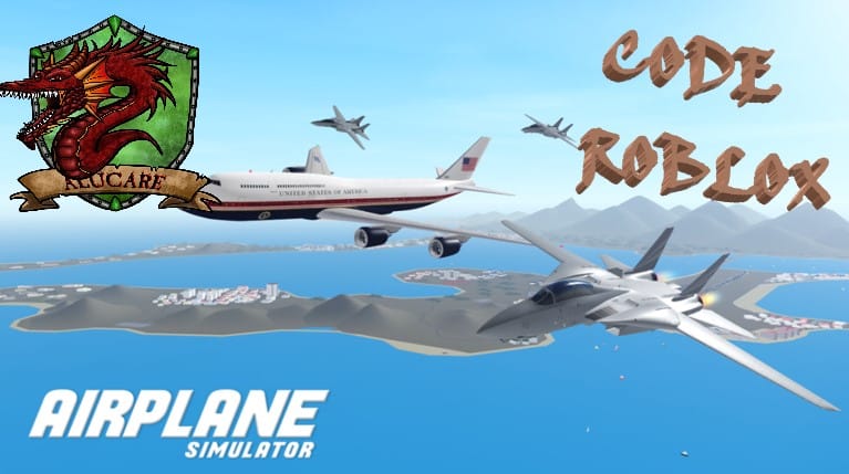 Roblox codes on the Airplane Simulator mini game 
