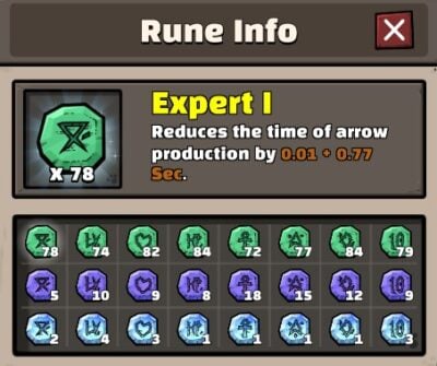 informasi tentang rune