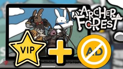 Archer Forest 中的广告块和 VIP 通行证