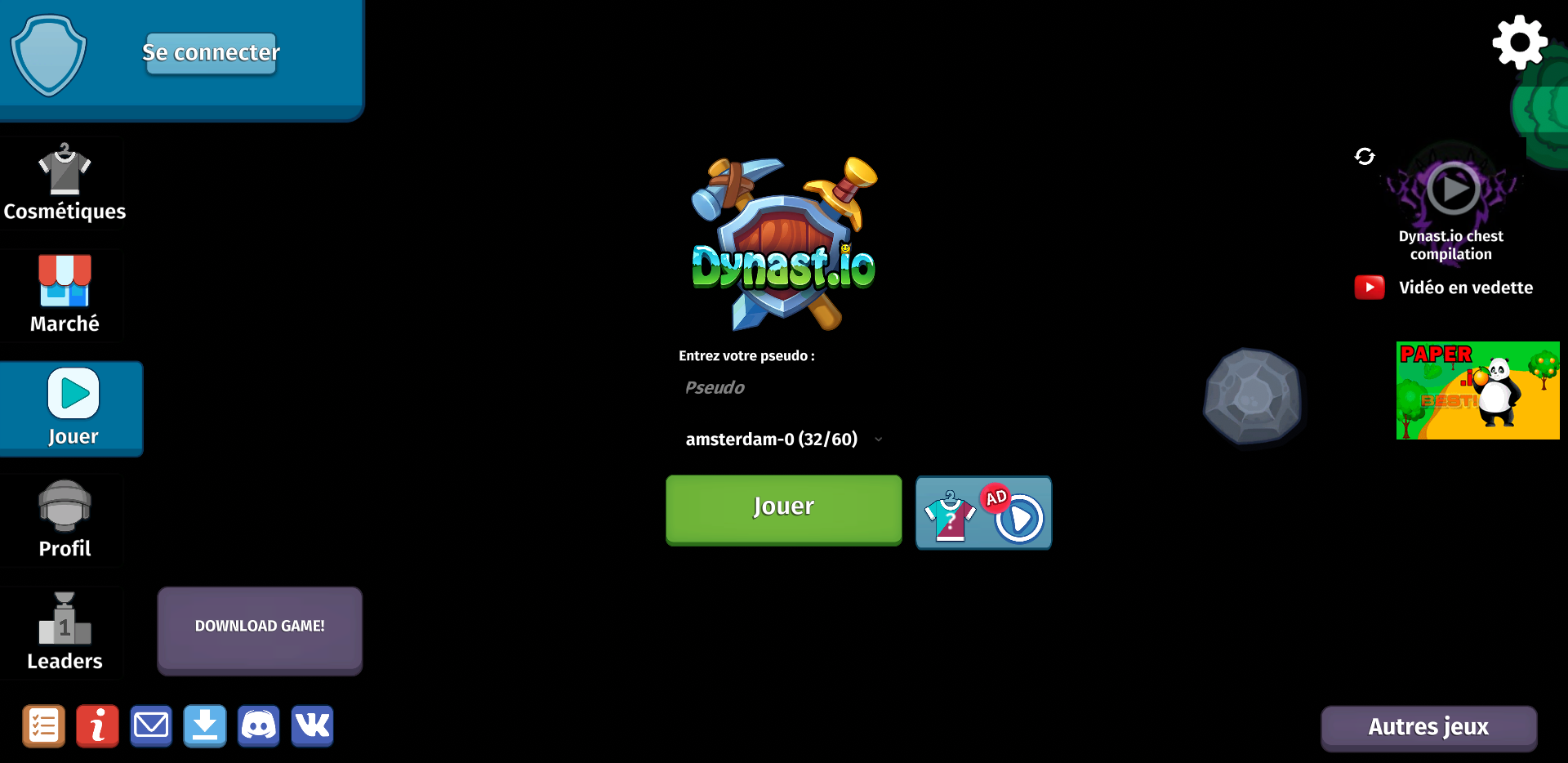 Image illustrating the Dynast.io game