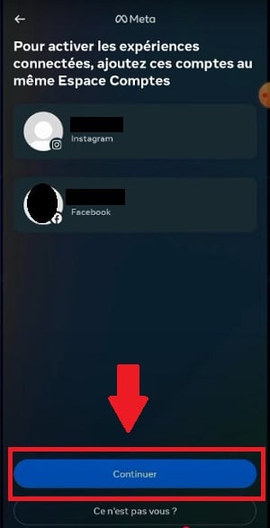 Activer les expériences connectées sur Instagram