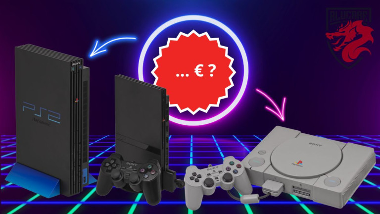 Ilustração para o nosso artigo "Quanto custa a Playstation 1 e 2?