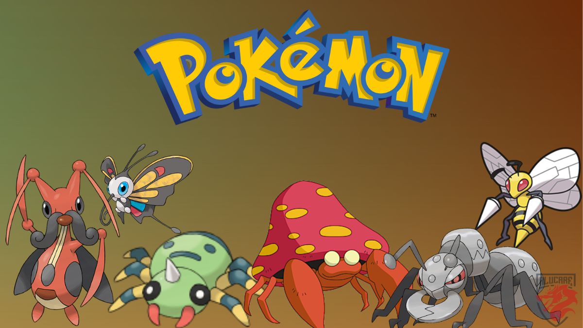 Ilustração para o nosso artigo "Quais são as fraquezas dos Pokémon do tipo inseto?