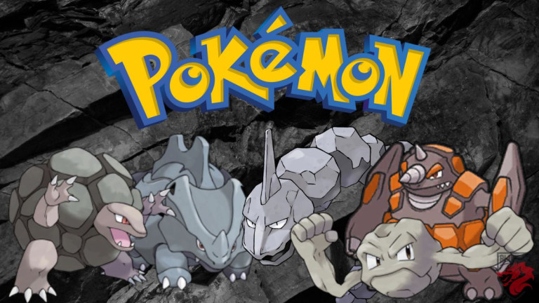 Illustration til vores artikel "Hvad er svaghederne ved rock-type Pokémon?