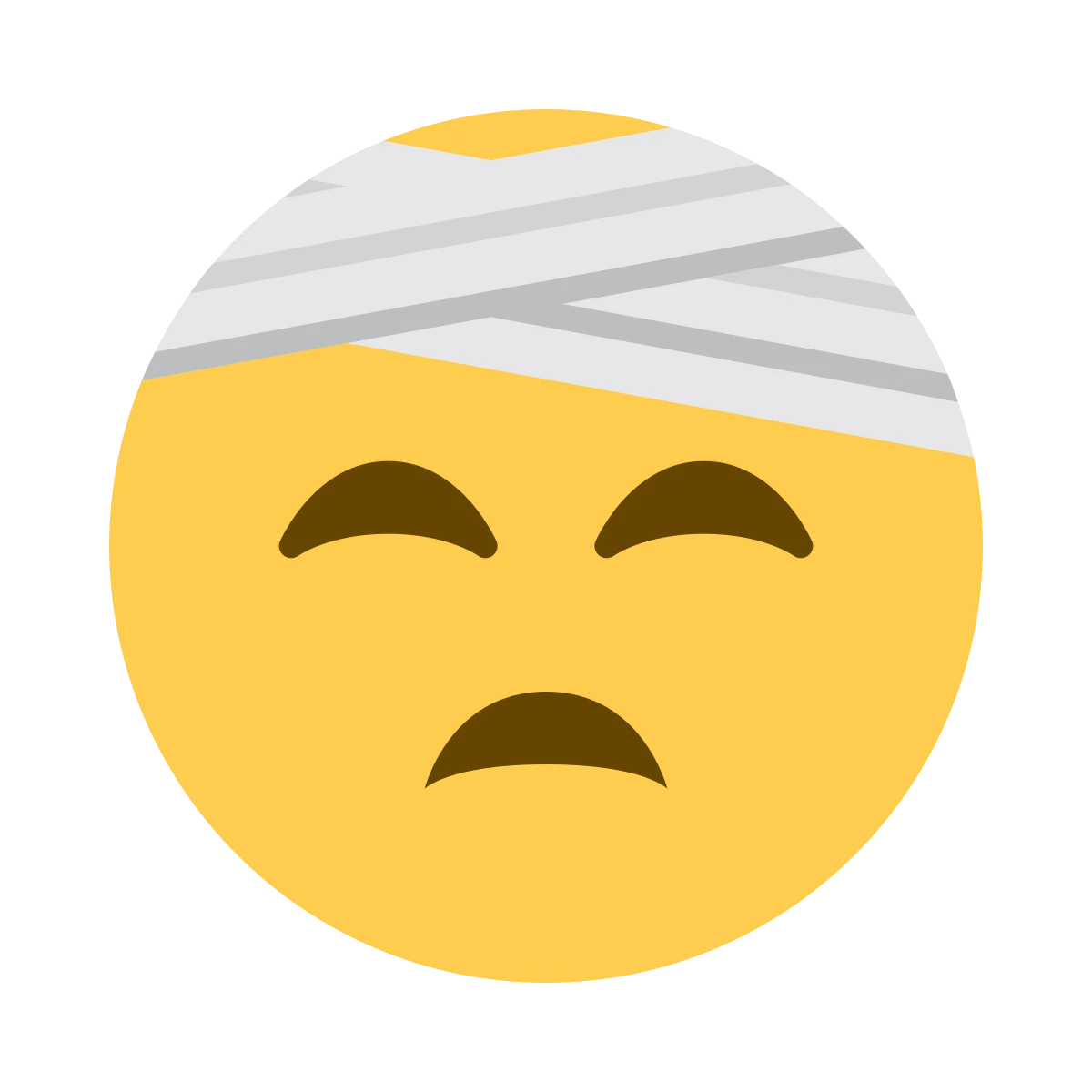 Emoji with bandage