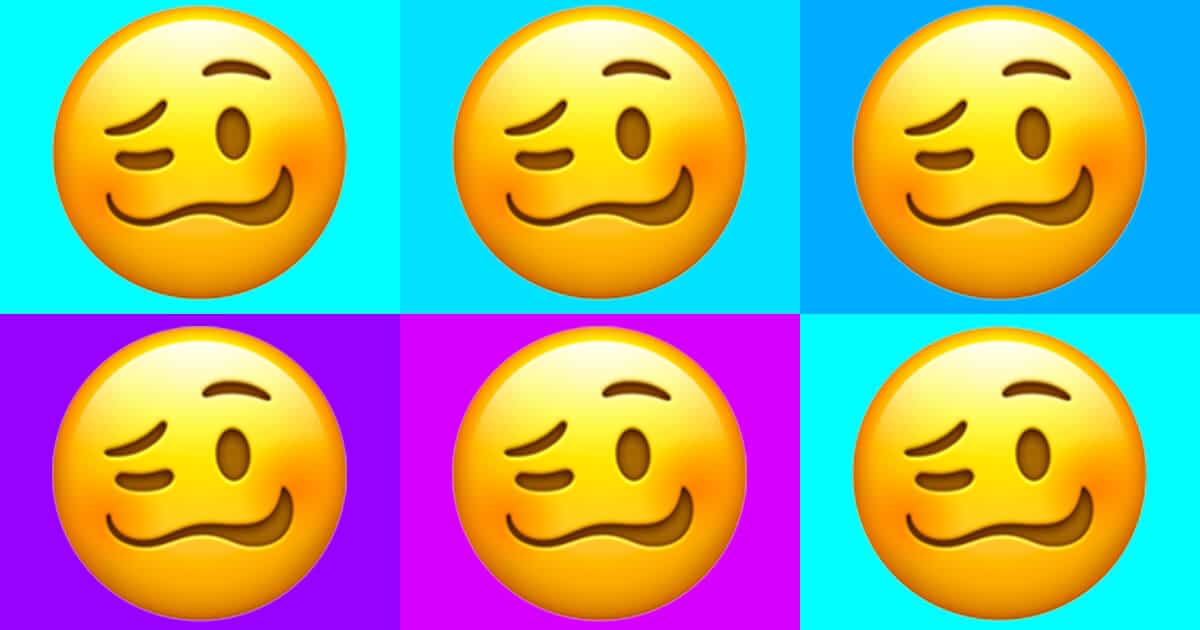 Gambar emoji mabuk 
