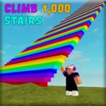 Icône du mini jeu roblox Climb 1,000 Stairs 
